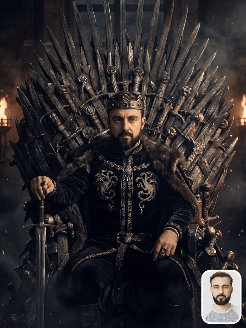 Custom Game of Thrones style portrait