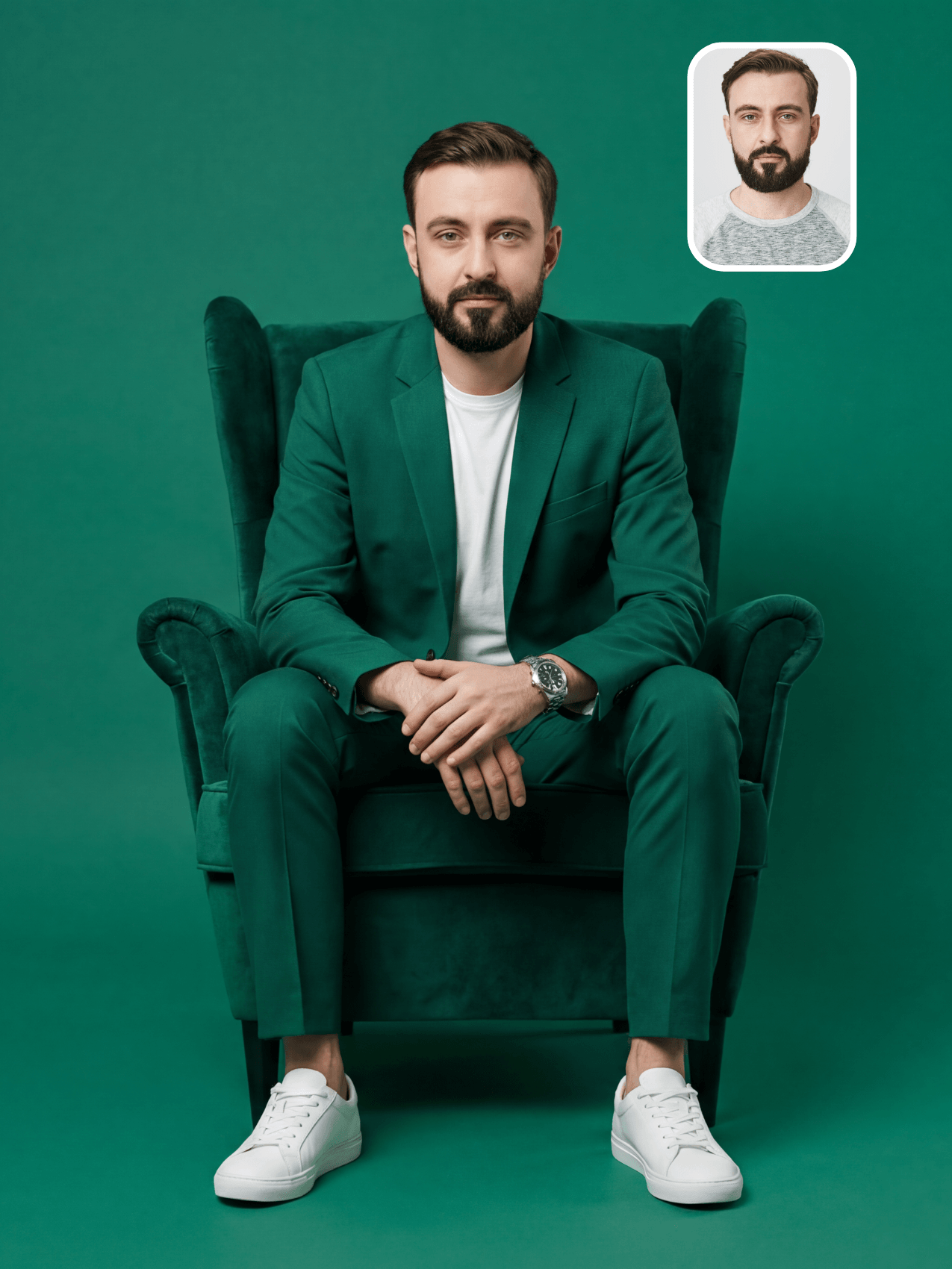 Custom Modern CEO portrait from photo