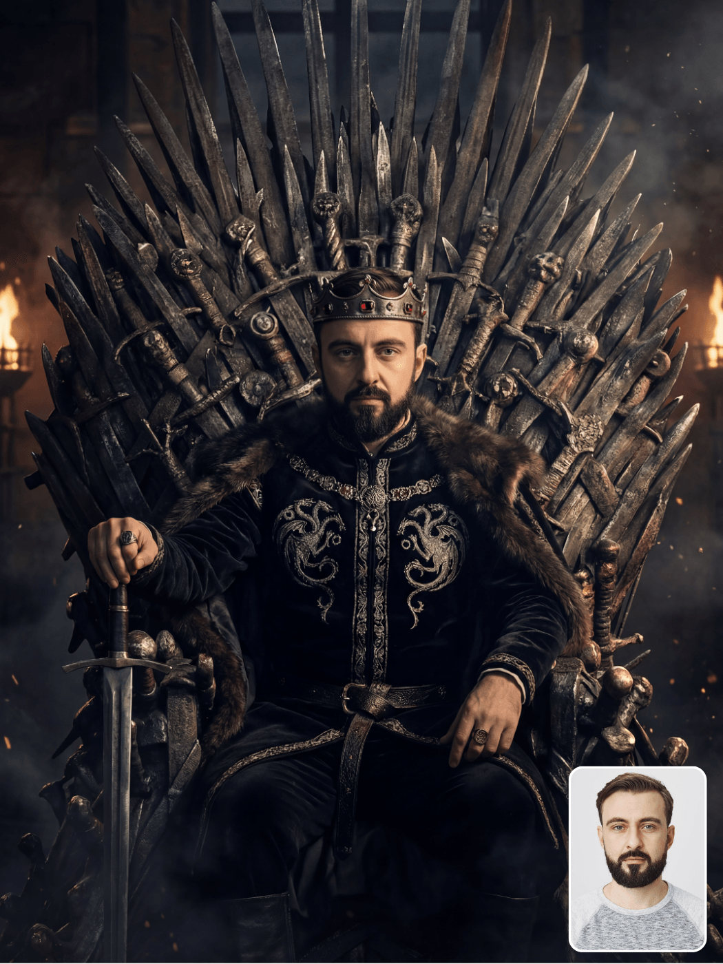 The Game of Thrones Portrait from Photo