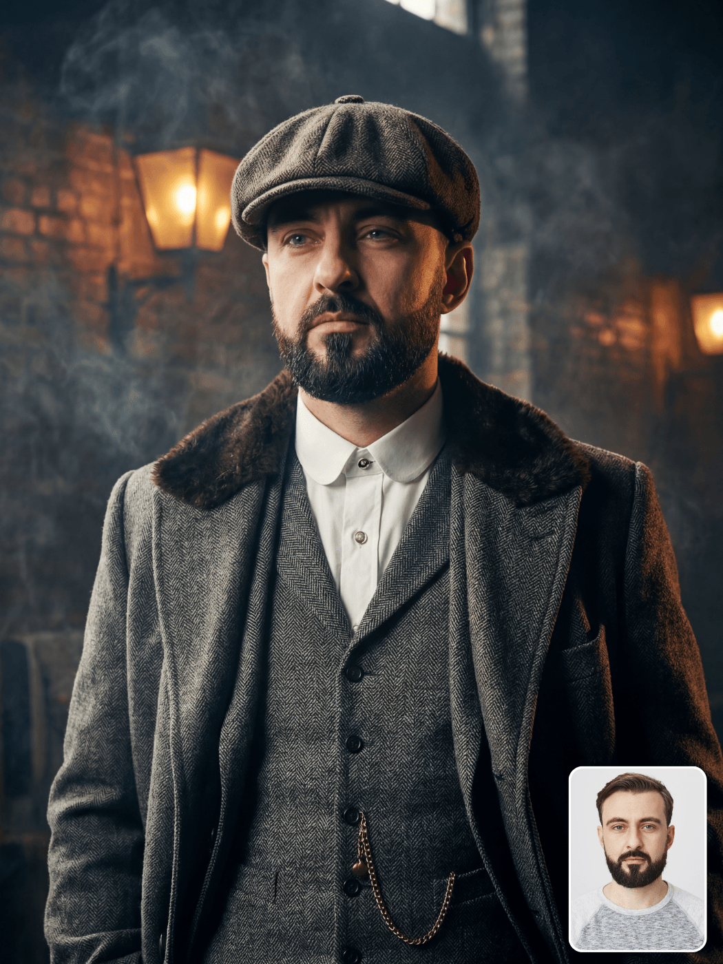 The Peaky Blinders Portrait from Photo