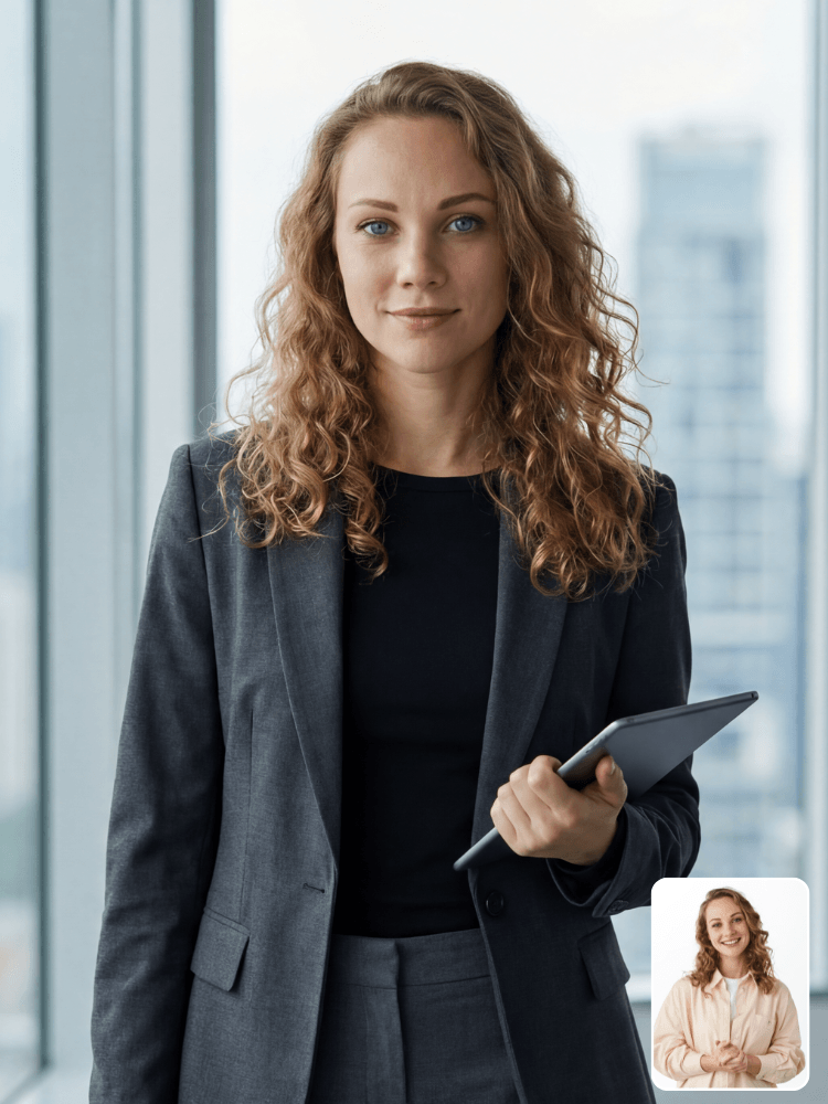Custom Tech Mogul Portraits for Women
